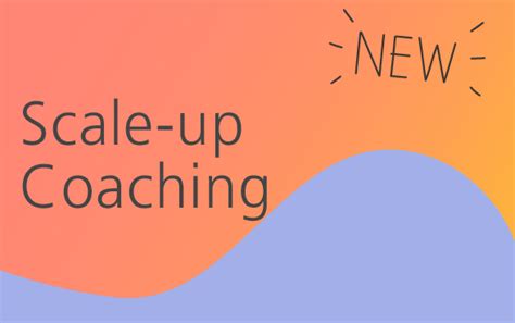scale-up coaching